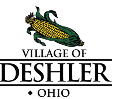 logo for village of deshler